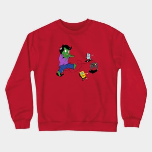 Gamer Zombie Crewneck Sweatshirt